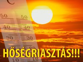 II. fokú hőségriasztás