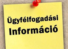 2026. november 1-től változik a Békési Polgármesteri Hivatal ügyfélfogadási rendje 